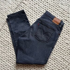 Levi's 501 Button Fly Black Jeans | w32 L28
